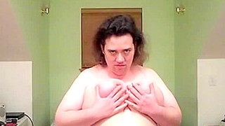 Ugly BBW Slut Plays With Her Saggy Body - Enyo71