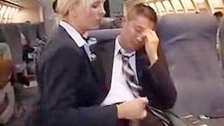 American Stewardess Handjob Part 3