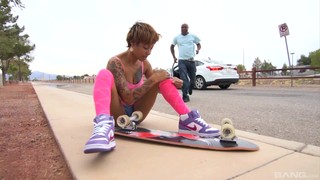 Tattooed Chick Diamond Princess Having Much Fun Getting Pounded