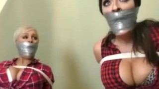 Bound And Gagged Farm Girls