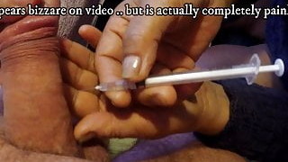 Alprostadil Penis Injection By Wife & Cum