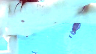 Roxalana Cheh Sexy Redhead Underwater