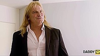 DADDY4K. Babe Will Not Forget Wedding Day Because Of Sex With BFs Dad