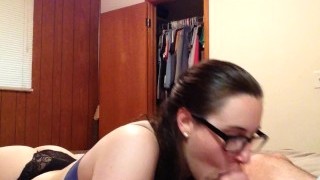 CHOKING ON CUM Made It To The End - Second Angle Unedited