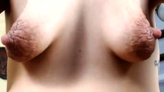 Oily Boobsfucked And He Explode On Her Small Nipples