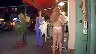 Strip Game Contest At Bar.--CharlottC