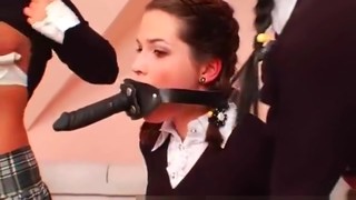 A NUN SEXUALLY PUNISHES 3 SCHOOLGIRLS