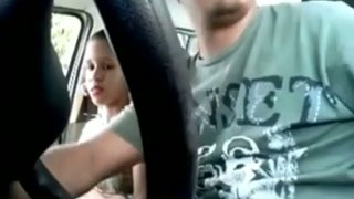 Hidden Cam - Curvy Belgian Whore Sucks Me Off In Car