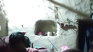 Indian Couple Playing On Webcam