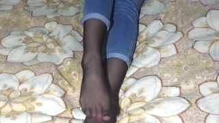 колготки в сперме♥