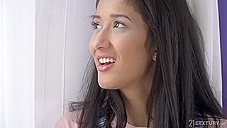 Horny Brunette With Bouncy Tits, Darcia Lee Got Nailed In Front Of The Camera, For Cash