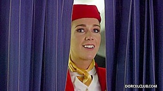 Alexis Crystal And Misha Cross Are VIP Stewardesses Who Were Hired To Do Everything To Satisfy Men