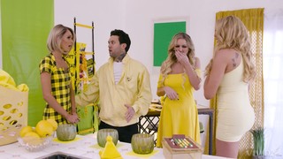 Horny Housewives Are Eating And Licking Each Others Tasty Looking Pussies And Ass Holes