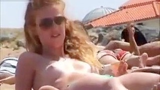 Nude In The Seaside Lies Not Recognizing That They Are Shot