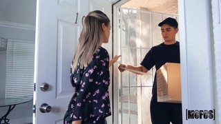 Caught Fingering Herself Babe Lexie Fux Doesn't Mind Working On Cock