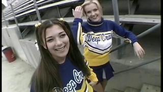 Reality Shoot Of Cheerleader Pussy Getting Drilled With Strapon