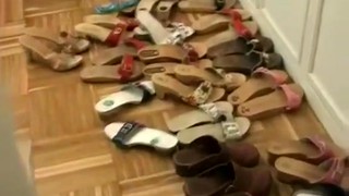 Immature Blonde Hana Loves Her Shoes