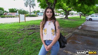 Small Tits Brunette Sofie Reyez Gives Head And Gets Rough Fucked