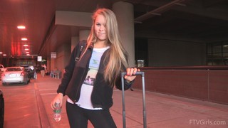 Pretty Blonde Chick Enjoys Pleasuring Her Orgasmic Pussy. HD