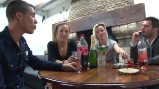 Hardcore Foursome With Naughty Nora Luxia And Imany Many - HD