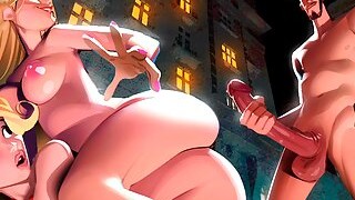 The Pool Cleaner Fucking The Hot Bosses - Pleasure Mansion