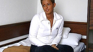 Short Hair Amateur Gets Fucked In A Casting Video Clip