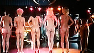 Booty Contest Of Six Curvaceous Bitches At The Night Club