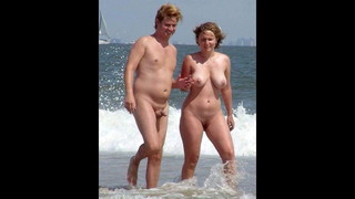 Jerk Off Challenge To The Beat - Nudist Couples