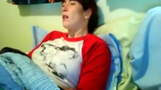 Secretly Watching Her Orgasmic Face