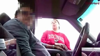 Truck Flash And Grope