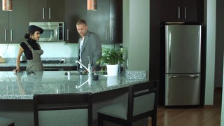 A Couple Sneaks Into The Bathroom And Fucks At A Party