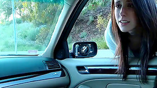 Cute Dame Got Her Fingers Help Her Not Scream As Her Cocky Stud Pumps It Hard In Her Hole