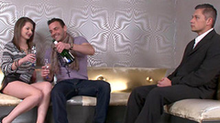 Threesome Sex Leaves Liona Levi With A Messy Facial