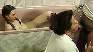 Naughty Teen Loves Rolling In The Hay With Some Old Farts