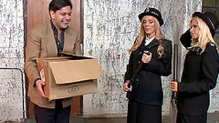 Gorgeous Police Officers Doing Some Cock Riding In Their Free Time