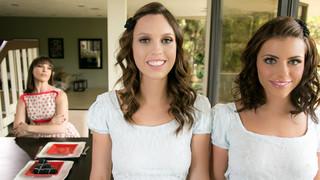 Adriana Chechik & Jade Nile In Mother's Secret Twins: Part One Video