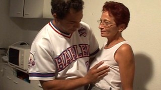 German Aunt & Paramour - Tante Fickt Freund