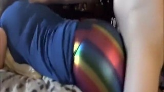 Fucking Her Through A Spandex Hole