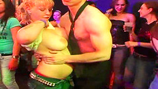 Once This Party Starts Winding Down, The Ladies Begin Taking Off Their Bras