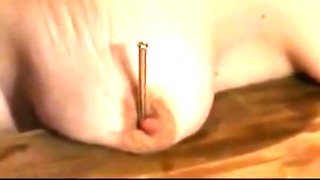 Nail Her Tits  She Is Used To Pain