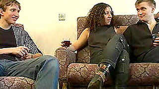 Dirty Amateur Whore Nailed Hard Doggystyle In A Threesome