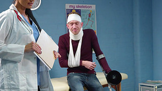 Dick Craving Doctor Ania Kinski Wants To Feel A Monster Tool