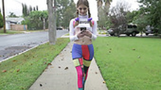 Kinky Jerk Fucks Sluttishly Looking Young Chick Alice March