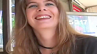 Rachel Rains Looks Like She Is Completely Satisfied