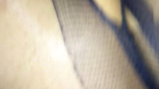 Slut Turkish Wife In Shiny Blue Pantyhose